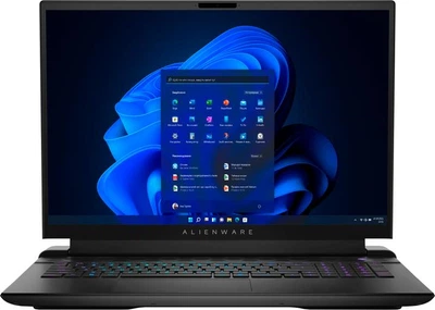 Ноутбук Dell Alienware M18 R2 Dark Metallic Moon / Intel Core i9-14900HX / RAM 96 ГБ / SSD 8 ТБ / nVidia GeForce RTX 4090, 16 ГБ / Windows 11 Pro