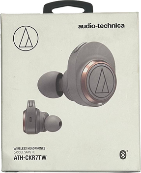 Słuchawki Audio-Technica ATH-CKR7TW Szary (ATH-CKR7TWGY) (955555904851811) - Outlet