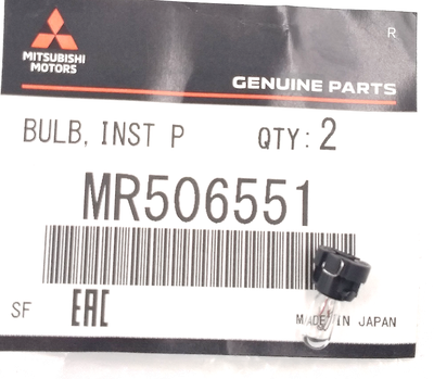 Оригинальная лампочка индикатора MR506551 Mitsubishi