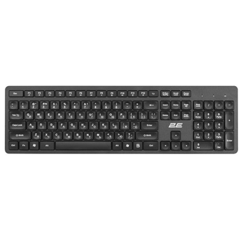 Клавіатура 2E KS260 WL EN/UKR Black