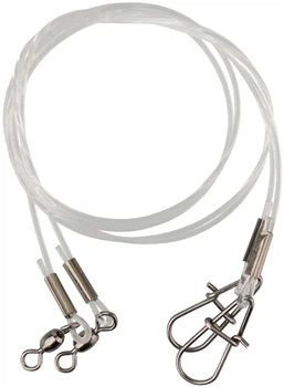 Повідець Savage Gear Regenerator Trace 50cm 0.85 mm 20kg Swivel Needle Snap (3 шт / уп)