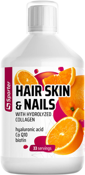 Витаминно-минеральный комплекс Sporter Hair Skin & Nails 500 мл Orange (4820249720110)