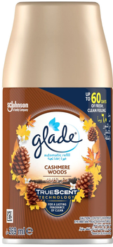 Сменный баллон к автоматическому освежителю воздуха Glade Нежность кашемира и сандал, 269 мл
