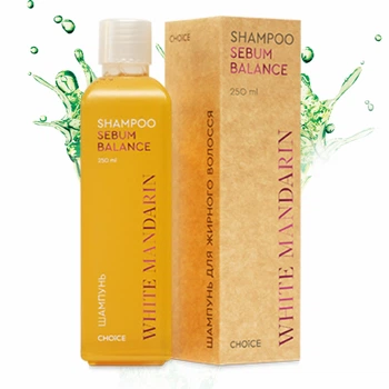 Шампунь для жирного волосся Choice Phyto White Mandarin серії Sebum Balance 250 мл