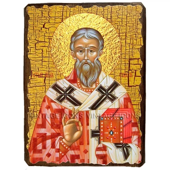 Икона Стахий апостол ,икона на дереве 300х400 мм (3757-4)