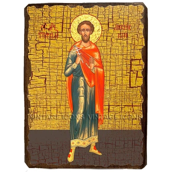 Икона Трофим Ликийский мученик ,икона на дереве 170х230 мм (3631-2)