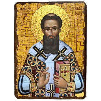 Икона Григорий Палама архиепископ ,икона на дереве 170х230 мм (3489-2)