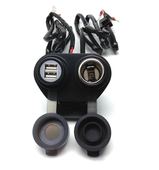 Мото розетка USB зарядка Cliff Top для мототранспорта 4A Magnetic Switch USB + Socket
