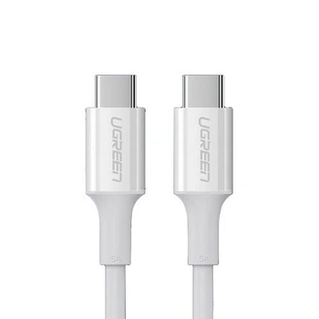 Кабель UGREEN US300 USB-C to USB-C 100W 5A QC4.0 PD3.0 2m White (60552)