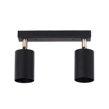 Светильник потолочный Атмолайт (спот) Chime GU10 L90-2 Black черный