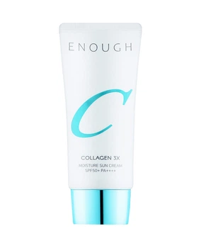 Солнцезащитный крем с коллагеном Enough Collagen 3X Moisture Sun Cream SPF50+ РА++++