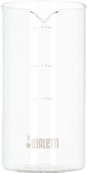 Змінний контейнер Bialetti скляний для френч-преса 1 л (8006363001076)