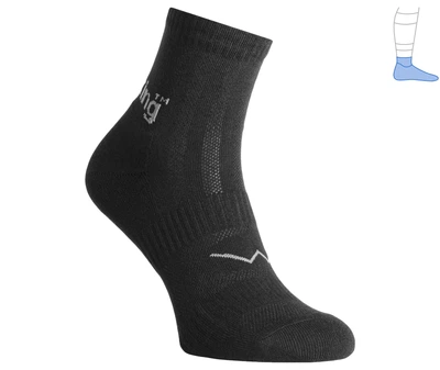 Шкарпетки Trekking ShortLight унісекс L (44-47 розмір) чорні