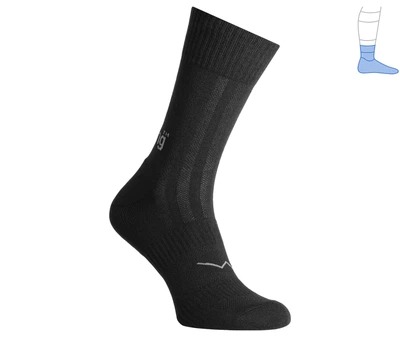 Шкарпетки Trekking MidLight унісекс M (40-43 розмір) чорні