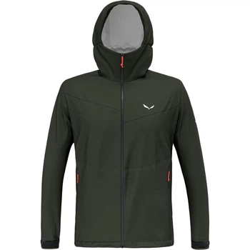 Куртка Salewa Puez Aqua 4 PTX 2.5L Mns чоловіча 5281 M темно-оливкова
