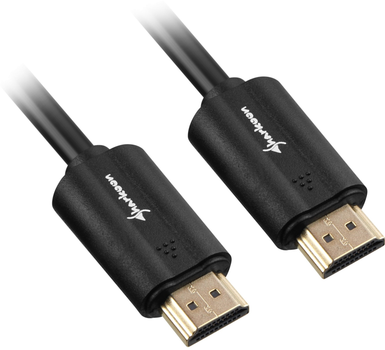 Kabel Sharkoon HDMI - HDMI 2.0 4K M/M 10 m Black (4044951018079)