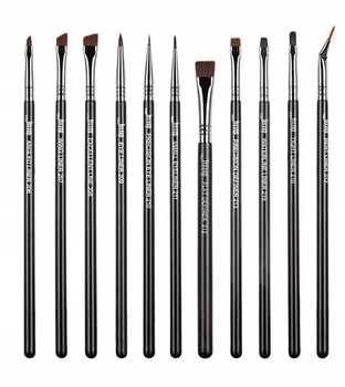 Набір пензлів для макіяжу глаз Jessup Pro Eyeliner Brush T324 11 шт (6971093063248)