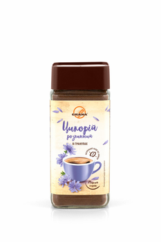 Розчинний напій з цикорію, агломерований, Grana chicory granules у скло банці 100г