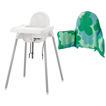 Ikea (Ікея) Стільчик для годування + стільниця ANTILOP (290.672.93) + подушка (905.777.09)