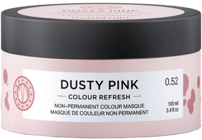 Tonująca maska do włosów Maria Nila Colour Refresh 0.52 Dusty Pink 100 ml (7391681047198)