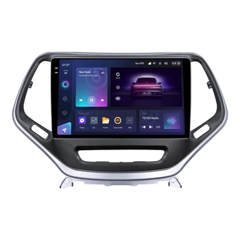 Штатна магнітола серії Teyes 2K 360 CC3 6*128Gb під Jeep Cherokee 5 KL 2014-2018 10 дюймів C-Q63344