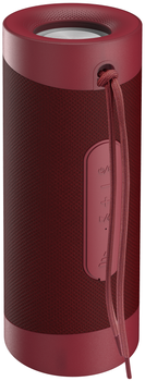 Портативная колонка Denver BTV-208 Red (5706751063428)
