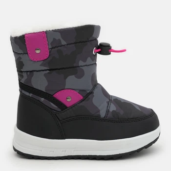 Дитячі зимові чоботи-дутики для дівчинки Sprox Happy Bee B851270-GRY 29 Сірі (5401033924472)