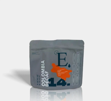 Кава без кофеїну зернова Escobar Coffee Colombia Decaf Арабіка 250 грам