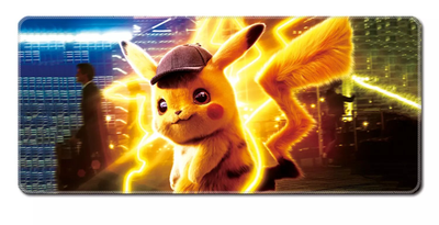 Геймерский коврик Primo Pikachu для мышки, игровая поверхность 80х30см Primo MAT-80/30-PIKACHU желтый