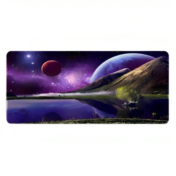 Геймерский коврик Primo Planet для мышки, игровая поверхность 80х30см Primo MAT-80/30-PLANET разноцветный