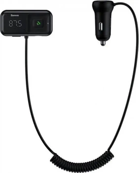 FM-трансмітер модулятор Baseus T Shaped S-16 Car Bluetooth MP3 Player CCMT000201 Black