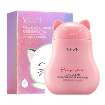 Парфюмерный крем для рук с экстрактом клубники и бергамота Veze Fashionable And Moisten Hand Cream 60г