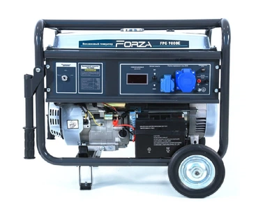 Генератор бензиновий FORZA FPG9800 ТE+ ATS 220В з електростартером