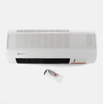 Тепловентилятор обігрівач настінний Domotec MS-5961 2000 Вт з пультом на 3 режими роботи /обдув /теплий /гарячий