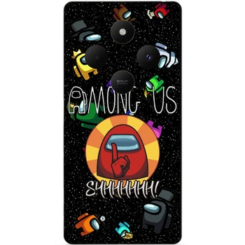 Чехол силиконовый бампер Candy для Xiaomi Redmi 14C с рисунком Among Us Амонг Ас