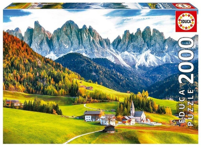 Puzzle Educa Jesień w Dolomitach 2000 elementów (8412668195660)