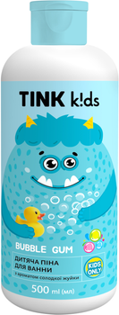 Детская пена для ванны Tink kids Bubble Gum 500 мл (4823109410824)