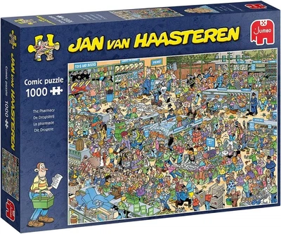 Puzzle Jumbo Jan van Haasteren The Pharmacy 1000 elementów 19199 (8710126191996)