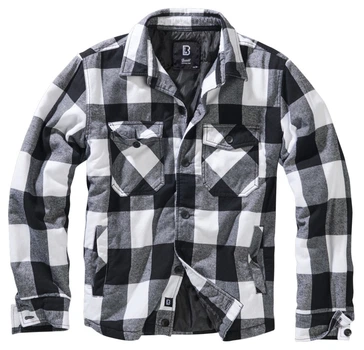 Куртка Brandit Lumber Jacket - White/Black L