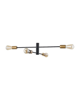 Люстра Nowodvorski 7936 Rotor E27 4x60W IP20 Bl цвет черный