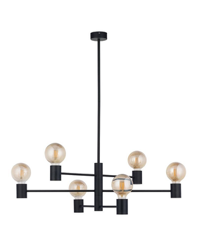 Люстра Nowodvorski 7932 Radius E27 6x60W IP20 Bl цвет черный