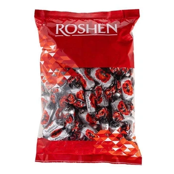 Цукерки шоколадні Roshen Червоний мак 1 кг