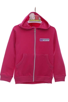 Кофта для девочки х/б однотонная розовая Cit Cit Kids 110 см (44302)