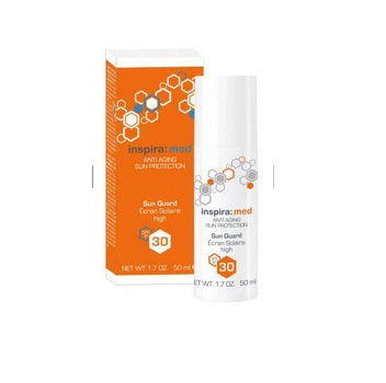 Сонцезахистий крем-емульсія anti-age SPF 30, Inspira:cosmetics 50 мл