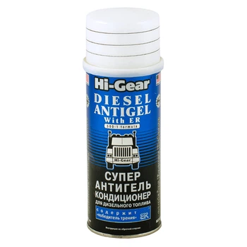 Суперантигель для дизпалива (містить Переможець тертя) Hi-Gear Dsesel Antsgel wsth ER 444 мл (2955618)