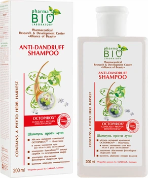 Реп'яховий шампунь Pharma Bio Laboratory проти лупи 200 мл (4820074624126)
