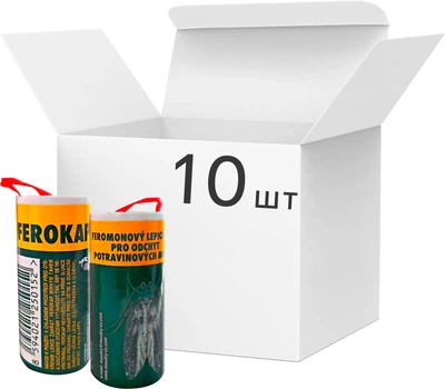 Упаковка стрічок Papirna Moudry Ferokap від молі 10 шт (200001-Т)