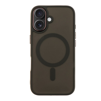 Чехол Space Magnetic Color з Magsafe для iPhone 16 Черный