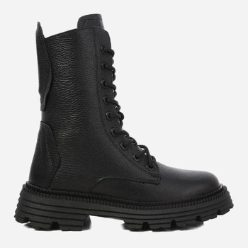 Женские зимние берцы кожаные высокие Teona 423 36 Черные (ROZ6501054973)