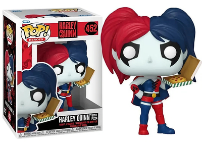 Фигурка Funko Pop DC Харли Квинн Harley Quinn with Pizza 10 см FP DC HQ 452 (DDD6B1349D21)